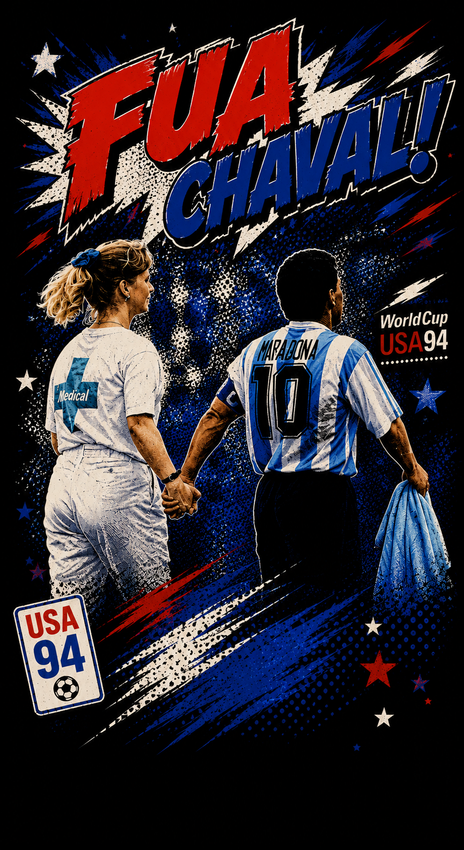 The Last Walk '94- Maradona y su enfermera - Imagen 3