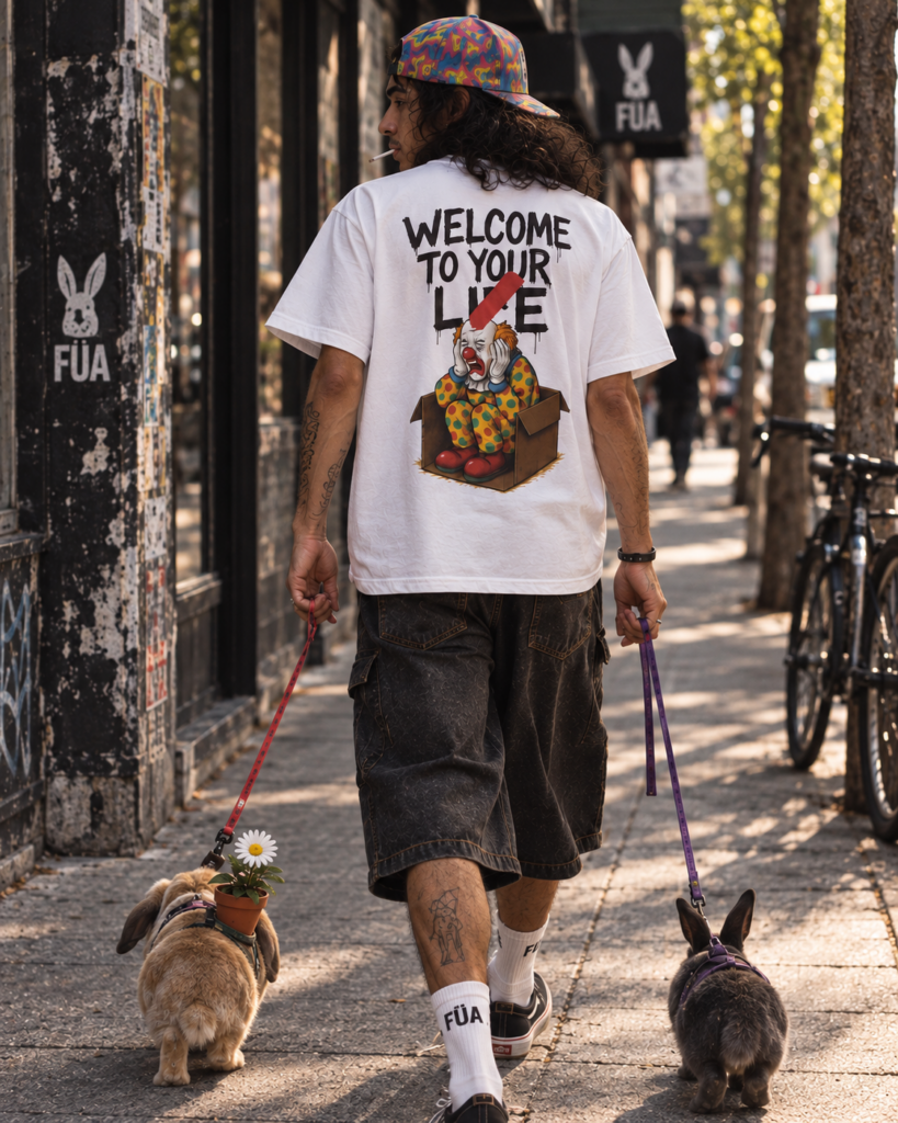 Moda urbana_ conejos, graffiti y actitud