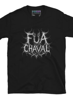 unisex-basic-softstyle-t-shirt-black-front-6a386c78da080.jpg FÜA CHAVAL Fest Edition 2026 | Underground Death Metal Shirt